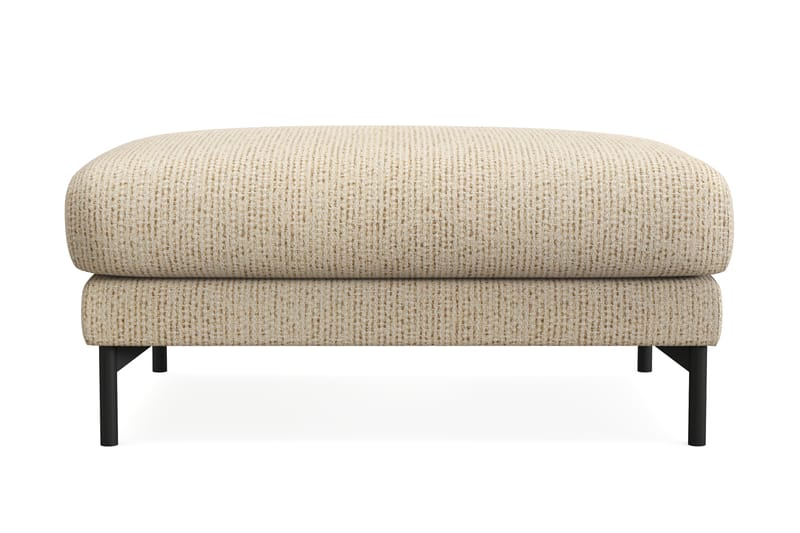 Menard Premium Fodskammel i Chenille - Beige - Møbler - Stoler & lenestoler - Krakk - Fotskammel