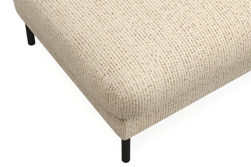 Menard Premium Fodskammel i Chenille - Beige - Møbler - Stoler & lenestoler - Krakk - Fotskammel