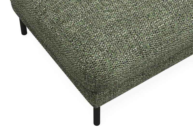 Menard Premium Fodskammel i Chenille - Grøn - Møbler - Stoler & lenestoler - Krakk - Fotskammel