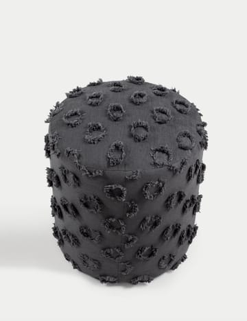 Meric sittepuff 40 cm rund - Antrasitt - Møbler - Stoler & lenestoler - Krakk - Puff