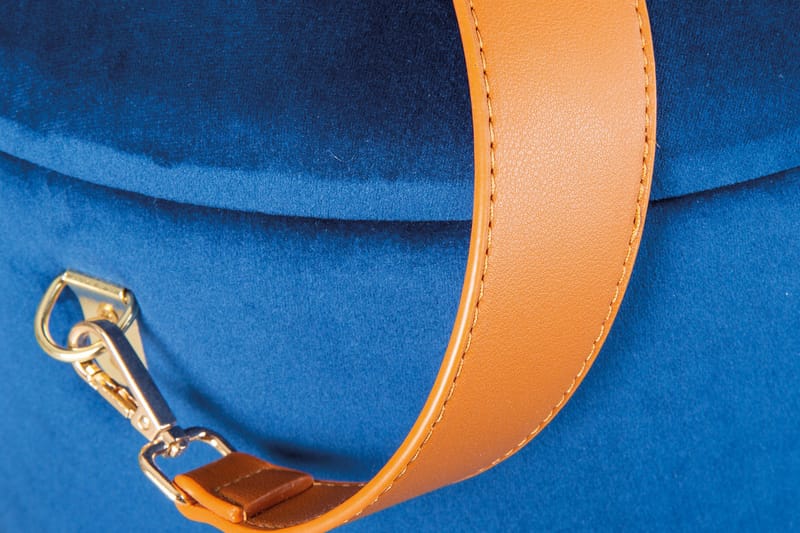 Nakisha Krakk - Blå - Møbler - Stoler & lenestoler - Krakk