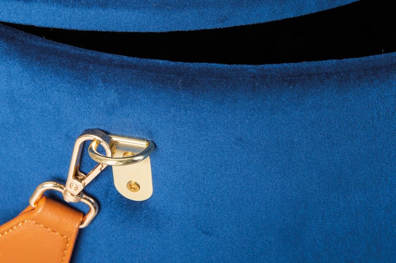 Nakisha Krakk - Blå - Møbler - Stoler & lenestoler - Krakk