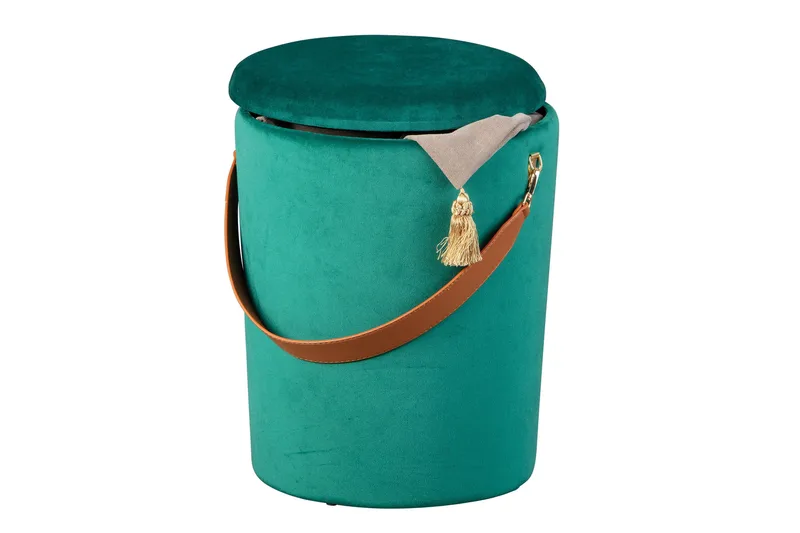 Nakisha Krakk - Grønn - Møbler - Stoler & lenestoler - Krakk