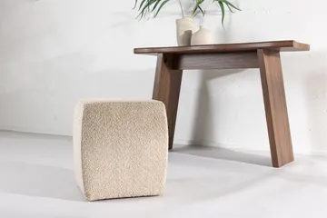 Neapel Fotskammel - Beige - Møbler - Stoler & lenestoler - Krakk - Fotskammel