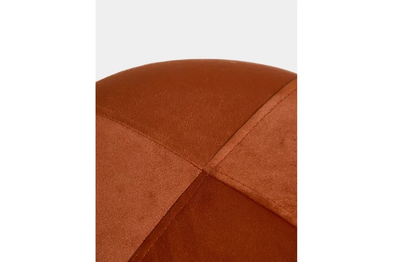 Orryn Fotpall 40 cm - Oransje/Natur - Møbler - Stoler & lenestoler - Krakk - Fotskammel