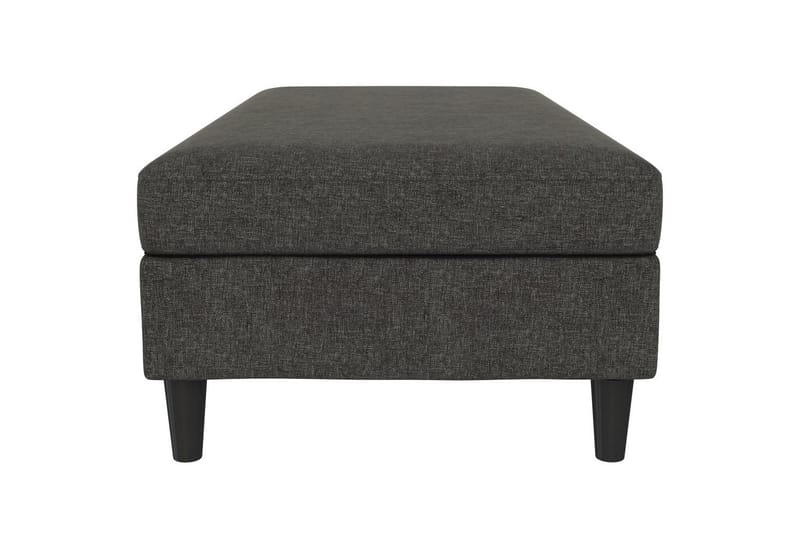 Osmaner/Krakk Hartford Antrasitt, Linstoffutseende (100 % polyester) - Antrasitt, Linstoffutseende (100 % polyester) - Møbler - Stoler & lenestoler - Krakk - Fotskammel