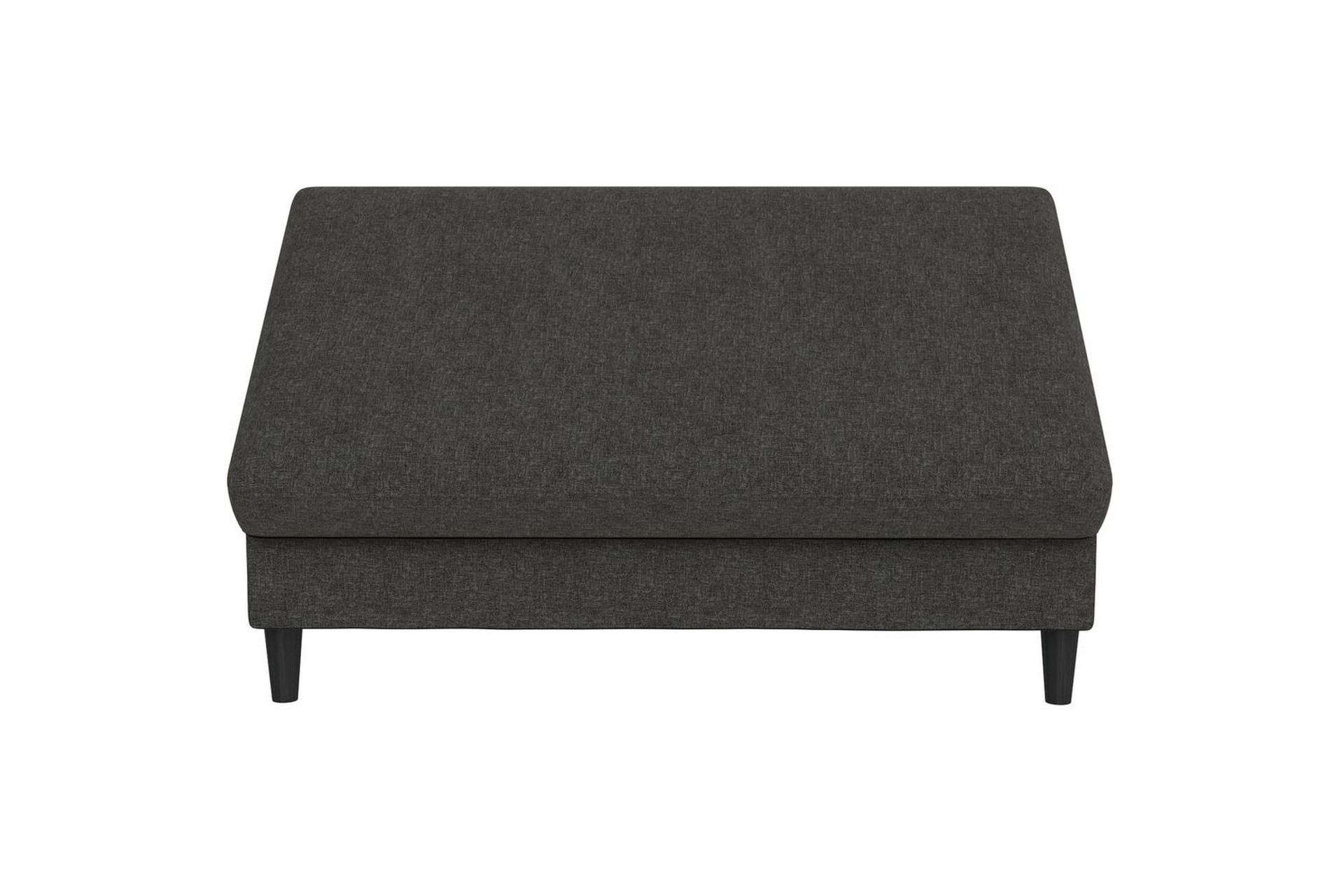 Osmaner/Krakk Hartford Antrasitt, Linstoffutseende (100 % polyester) - Antrasitt, Linstoffutseende (100 % polyester) - Møbler - Stoler & lenestoler - Krakk - Fotskammel