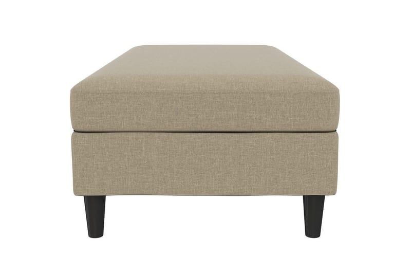 Osmaner/Krakk Hartford Brun, Linstoffutseende (100 % polyester) - Brun, Linstoffutseende (100 % polyester) - Møbler - Stoler & lenestoler - Krakk - Fotskammel