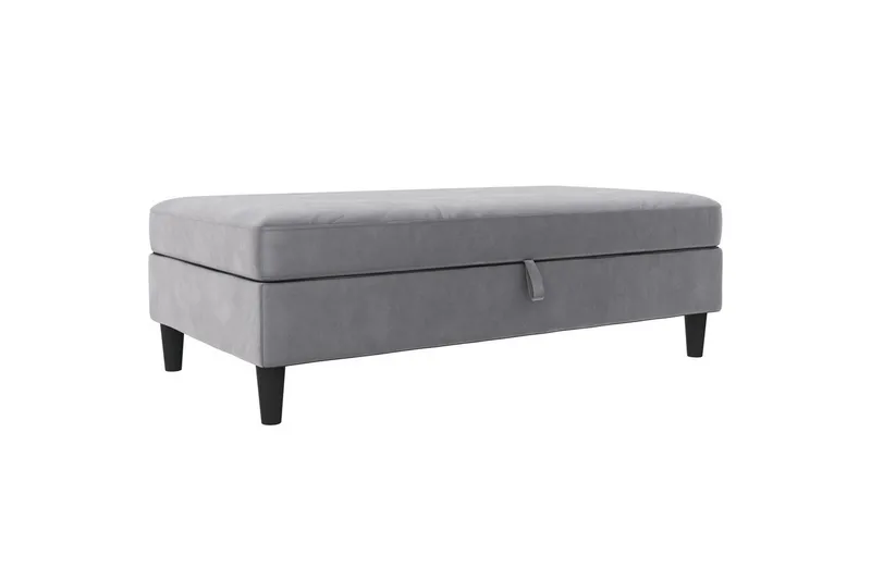 Osmaner/Krakk Hartford Grå, Fløyel, Grå, Fløyel