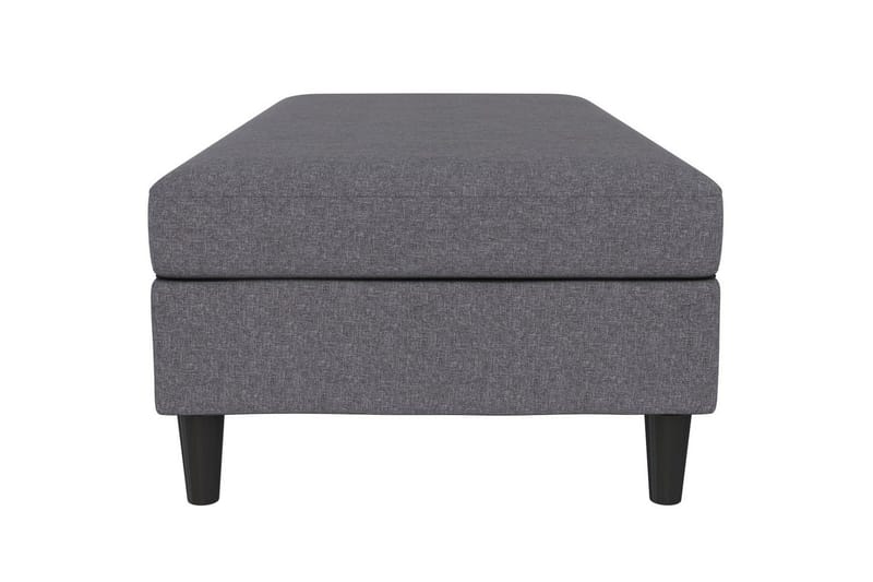 Osmaner/Krakk Hartford Grå, Linstoffutseende (100 % polyester) - Grå, Linstoffutseende (100 % polyester) - Møbler - Stoler & lenestoler - Krakk - Fotskammel