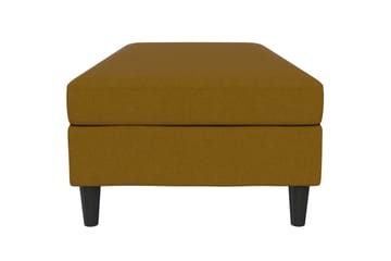 Osmaner/Krakk Hartford Gul, Linstoffutseende (100 % polyester) - Gul, Linstoffutseende (100 % polyester) - Møbler - Stoler & lenestoler - Krakk - Fotskammel