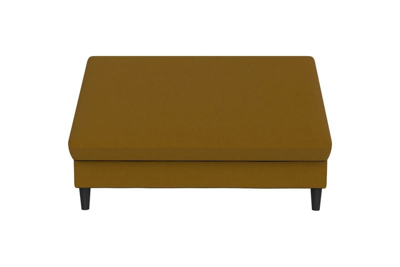 Osmaner/Krakk Hartford Gul, Linstoffutseende (100 % polyester) - Gul, Linstoffutseende (100 % polyester) - Møbler - Stoler & lenestoler - Krakk - Fotskammel