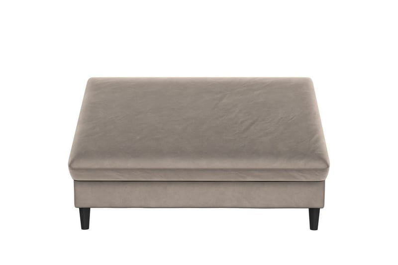 Osmaner/Krakk Hartford Taupe, Fløyel - Taupe, Fløyel - Møbler - Stoler & lenestoler - Krakk - Fotskammel