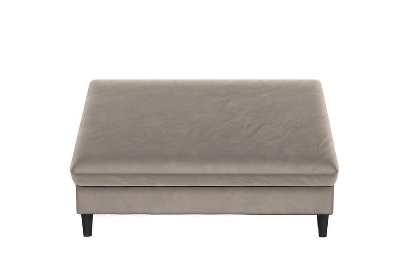 Osmaner/Krakk Hartford Taupe, Fløyel - Taupe, Fløyel - Møbler - Stoler & lenestoler - Krakk - Fotskammel