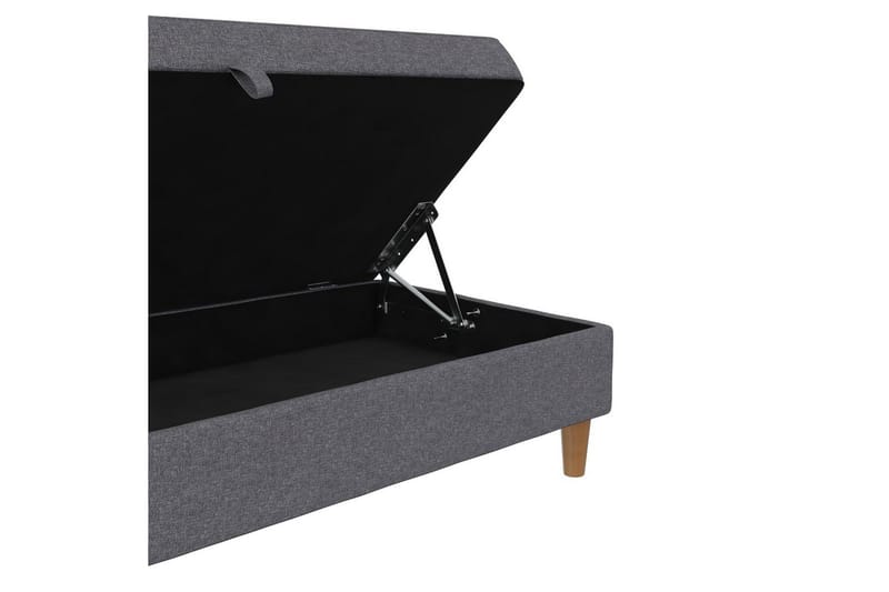 Osmaner/Krakk Lilly Lys grå, Lin - Lys grå, Lin - Møbler - Stoler & lenestoler - Krakk - Fotskammel