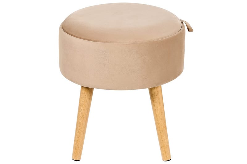 Pall Neely Beige - Beige - Møbler - Stoler & lenestoler - Krakk - Fotskammel