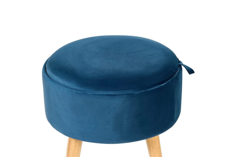 Pall Neely Blå - Blå - Møbler - Stoler & lenestoler - Krakk - Fotskammel