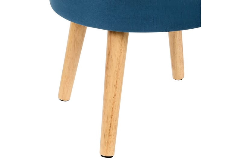 Pall Neely Blå - Blå - Møbler - Stoler & lenestoler - Krakk - Fotskammel