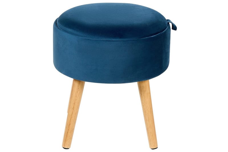 Pall Neely Blå - Blå - Møbler - Stoler & lenestoler - Krakk - Fotskammel