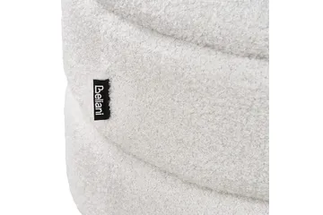 Pall Okaton Hvit/lyst tre - Hvit/lyst tre - Møbler - Stoler & lenestoler - Krakk - Fotskammel