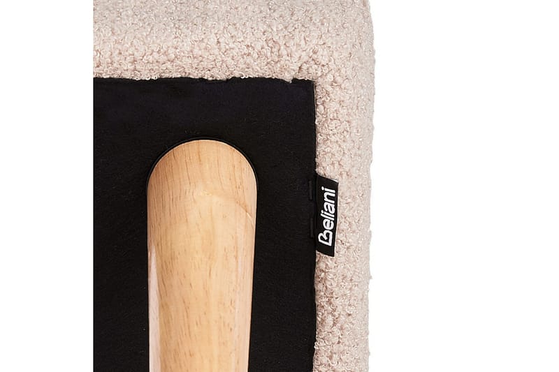Pall Takoma Beige/lyst tre - Beige/lyst tre - Møbler - Stoler & lenestoler - Krakk - Fotskammel