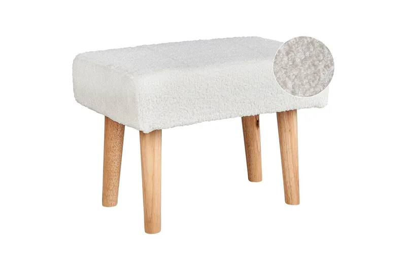 Pall Takoma Hvit/lyst tre, Hvit/lyst tre