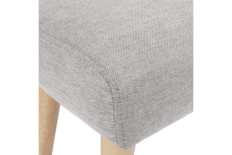 Pall Takoma II Grå/lyst tre - Grå/lyst tre - Møbler - Stoler & lenestoler - Krakk - Fotskammel