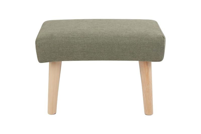 Pall Takoma II Grønn/lyst tre - Grønn/lyst tre - Møbler - Stoler & lenestoler - Krakk - Fotskammel