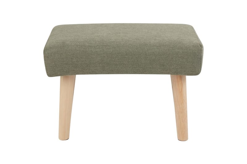 Pall Takoma II Grønn/lyst tre - Grønn/lyst tre - Møbler - Stoler & lenestoler - Krakk - Fotskammel