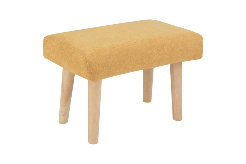 Pall Takoma II Gul/lys tre - Gul/lys tre - Møbler - Stoler & lenestoler - Krakk - Fotskammel
