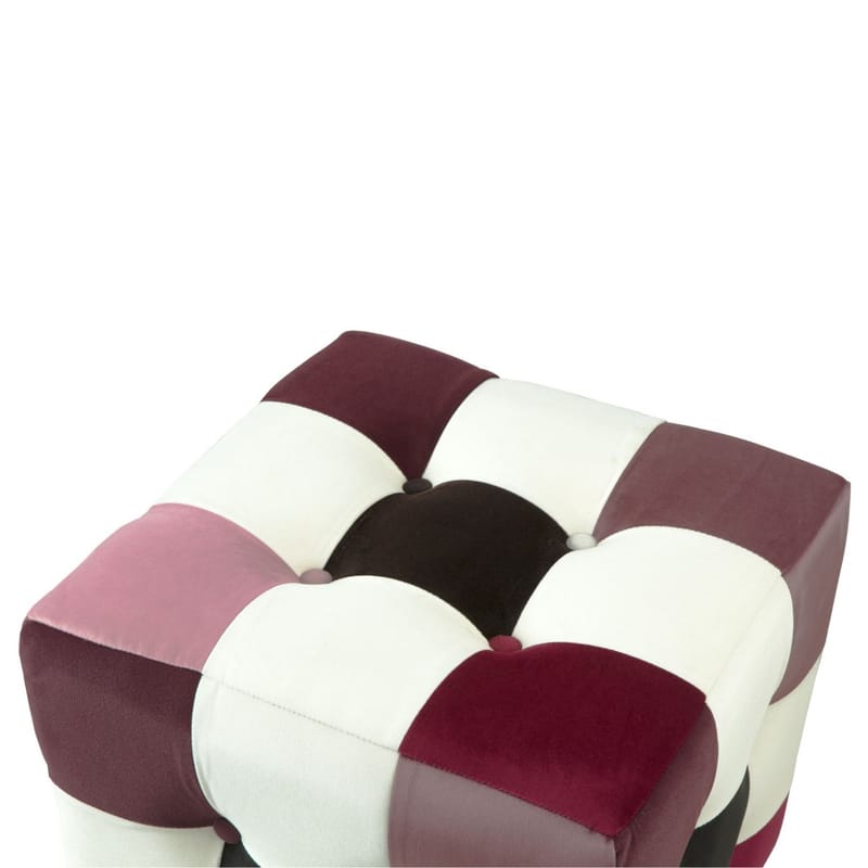 Peticire Sittepuff 42 cm - Rød hvit svart - Møbler - Stoler & lenestoler - Krakk - Puff