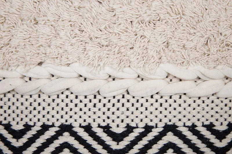 Abuzaid Sittepuff 50x50 cm - Hvit - Møbler - Stoler & lenestoler - Krakk - Puff