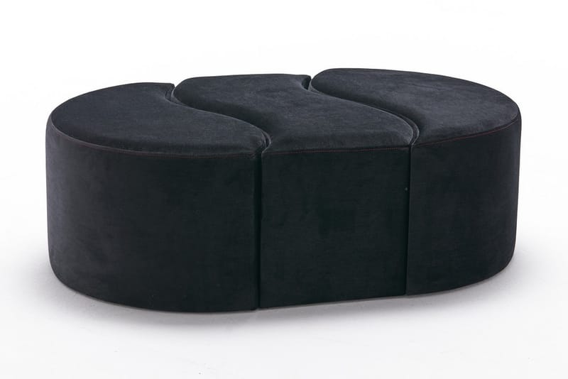 Alyasmin Sittepuff - Svart - Møbler - Stoler & lenestoler - Krakk - Puff