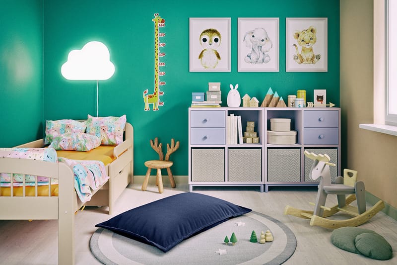 Arvinder Sittepuff 30 cm - Marineblå - Møbler - Stoler & lenestoler - Krakk - Puff