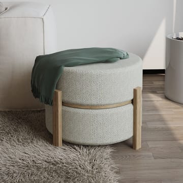 Puff Atelier Del Sofa Clone (47 x 45,5 x 48 cm) Sapphire Oak - Møbler - Stoler & lenestoler - Krakk - Puff