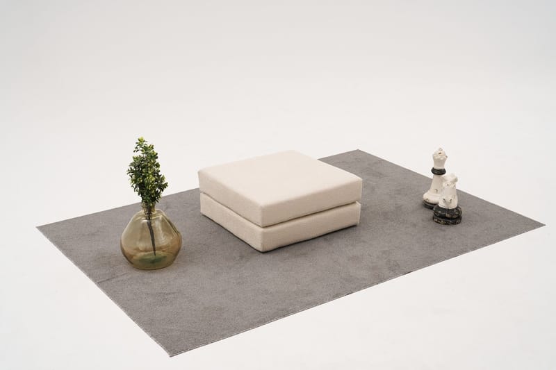 Puff Atelier Del Sofa Comfort Cream - Møbler - Stoler & lenestoler - Krakk - Puff