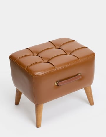 Puff Atelier Del Sofa Ottocase Nostaljik (43 x 35 x 33 cm) brun - Møbler - Stoler & lenestoler - Krakk - Puff