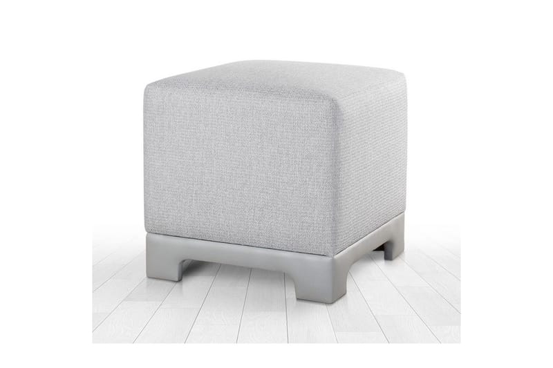 Puff Belarville Grå - Grå - Møbler - Stoler & lenestoler - Krakk - Puff
