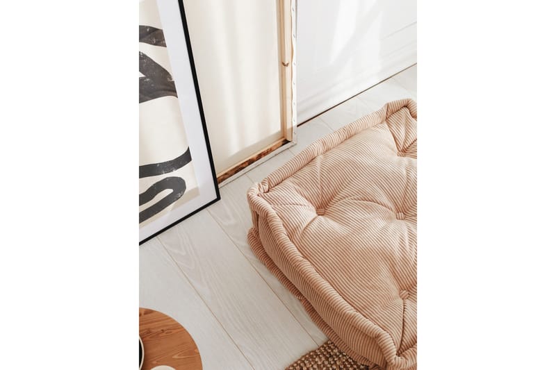 Biskuvi Sittepuff 55 cm - Camel - Møbler - Stoler & lenestoler - Krakk - Puff