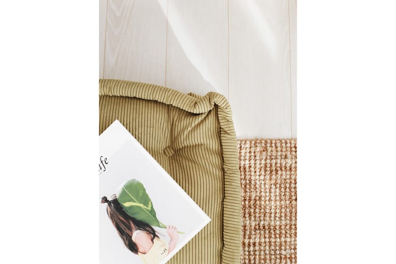 Biskuvi Sittepuff 55 cm - Khaki - Møbler - Stoler & lenestoler - Krakk - Puff