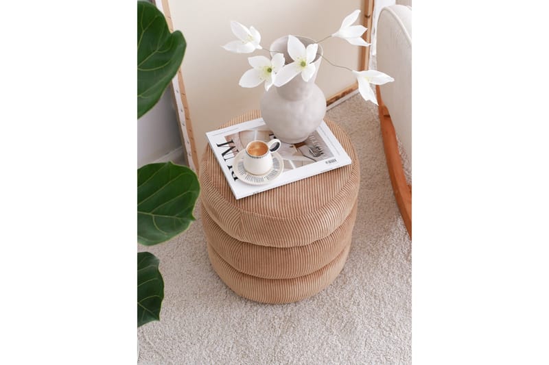 Boum Sittepuff 40 cm - Camel - Møbler - Stoler & lenestoler - Krakk - Puff