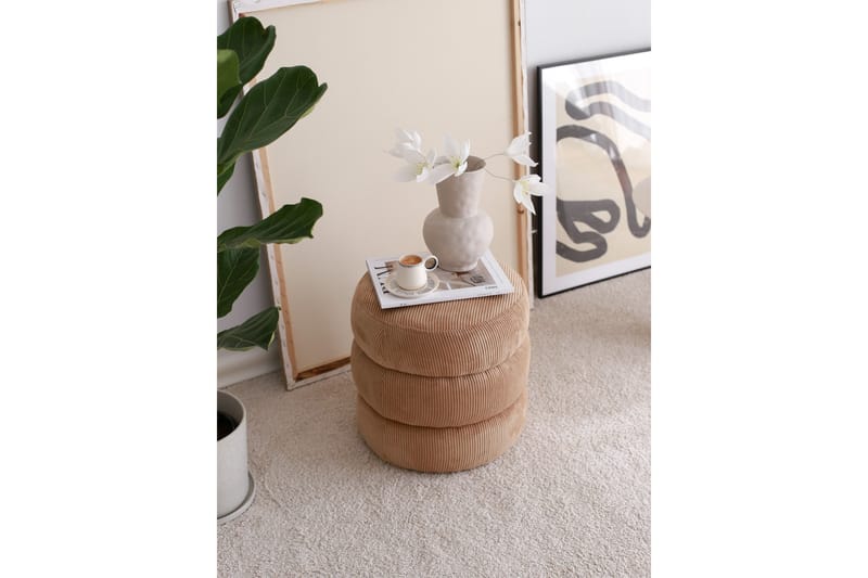 Boum Sittepuff 40 cm - Camel - Møbler - Stoler & lenestoler - Krakk - Puff
