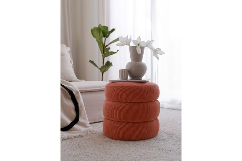 Boum Sittepuff 40 cm, Koral