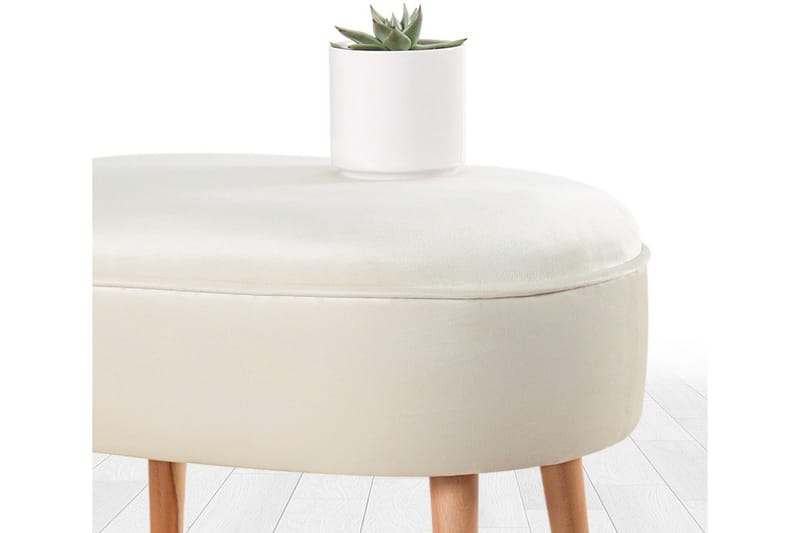 Bowie Sittepuff 63 cm - Beige - Møbler - Stoler & lenestoler - Krakk - Puff
