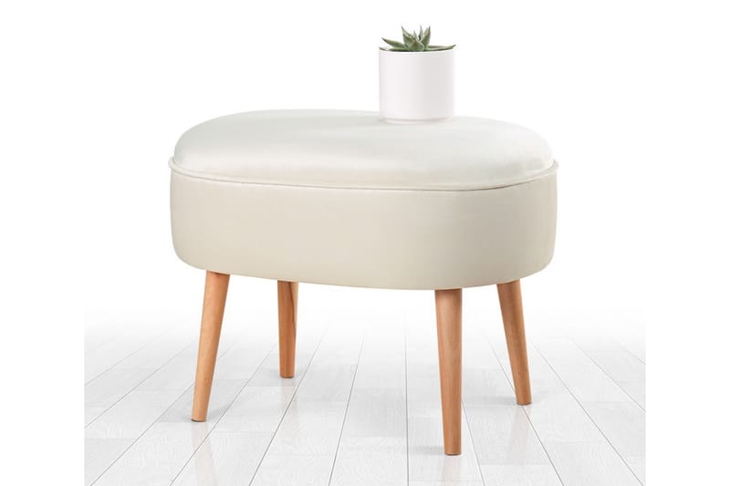 Bowie Sittepuff 63 cm - Beige - Møbler - Stoler & lenestoler - Krakk - Puff