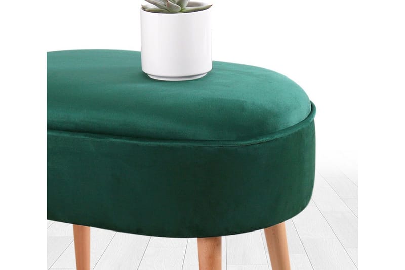 Bowie Sittepuff 63 cm - Grønn - Møbler - Stoler & lenestoler - Krakk - Puff