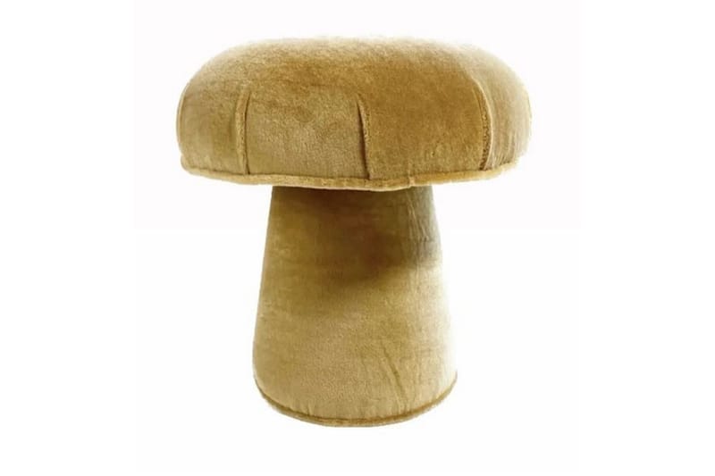 Ceremony Sittepuff 40 cm - Beige/Sennep - Møbler - Stoler & lenestoler - Krakk - Puff