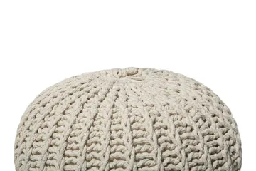 CONRAD II Puff 50 cm - Beige - Møbler - Stoler & lenestoler - Krakk - Puff