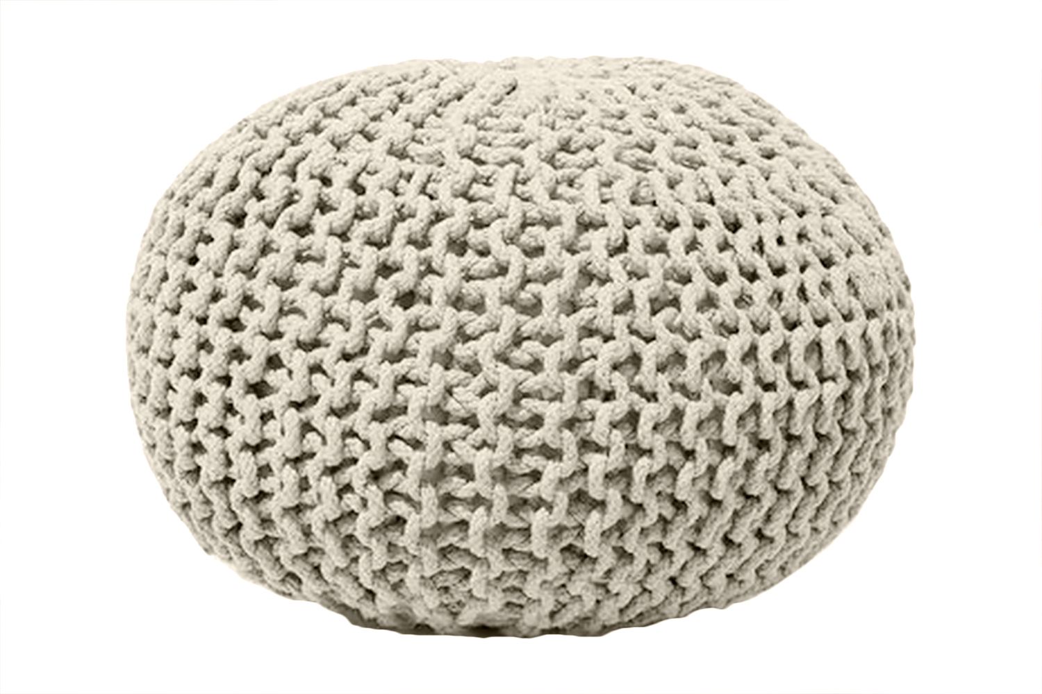 CONRAD II Puff 50 cm - Beige - Møbler - Stoler & lenestoler - Krakk - Puff