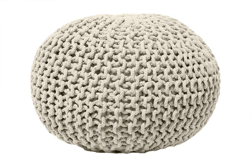 CONRAD II Puff 50 cm - Beige - Møbler - Stoler & lenestoler - Krakk - Puff